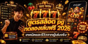 สูตรสล็อต pg ทดลองเล่นฟรี เทคนิคและรีวิวจากผู้เล่นจริง